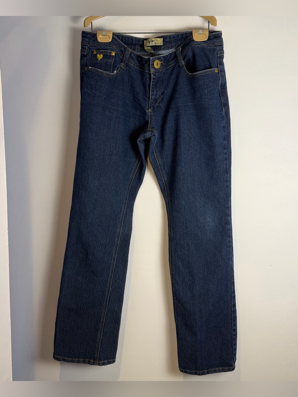 Tyte Jeans Vintage Dark Blue Straight Women's Jeans Y2K